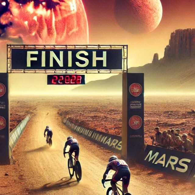 Moege(st)reden over de finish
